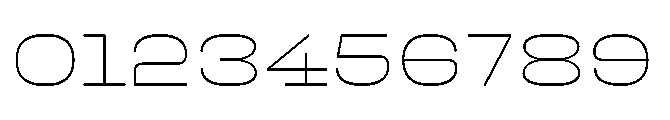 Lyner Thin Font OTHER CHARS