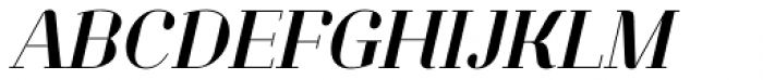 Lynx Serif Italic Font UPPERCASE