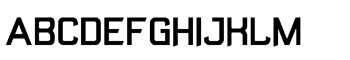 Lypen Cut Regular Font UPPERCASE