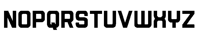 Lypen St Bold Font UPPERCASE