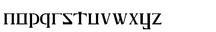 Lyros Font LOWERCASE