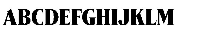 Lyst Black Font UPPERCASE