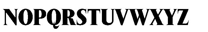 Lyst Black Font UPPERCASE
