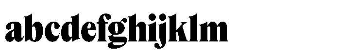 Lyst Black FONT