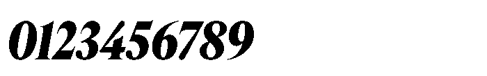 Lyst Extra Bold Slanted Font OTHER CHARS