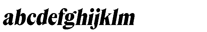 Lyst Extra Bold Slanted FONT