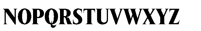 Lyst Extra Bold Font UPPERCASE