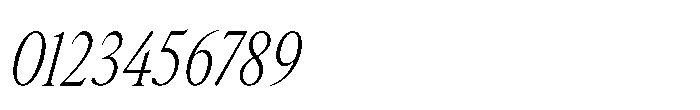 Lyst Extra Light Italic Font OTHER CHARS