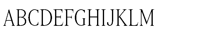 Lyst Extra Light Font UPPERCASE
