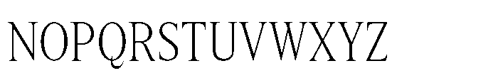 Lyst Extra Light Font UPPERCASE
