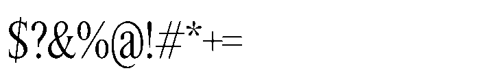 Lyst Light Font OTHER CHARS