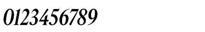 Lyst Medium Slanted Font OTHER CHARS