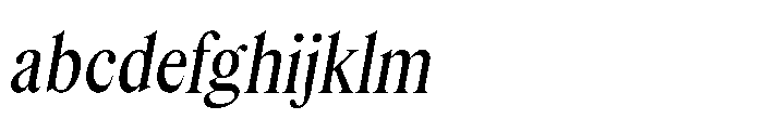 Lyst Regular Slanted FONT