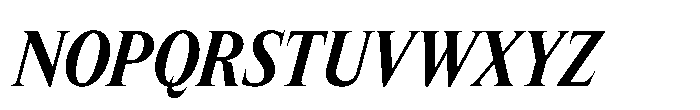 Lyst Semi Bold Italic Font UPPERCASE