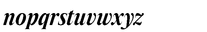 Lyst Semi Bold Italic Font LOWERCASE