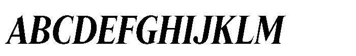 Lyst Semi Bold Slanted Font UPPERCASE