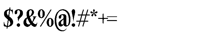 Lyst Semi Bold Font OTHER CHARS