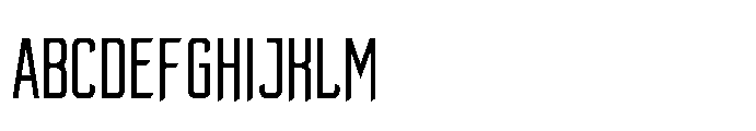 Lysto Cut Light Font UPPERCASE