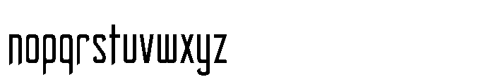 Lysto Cut Light Font LOWERCASE
