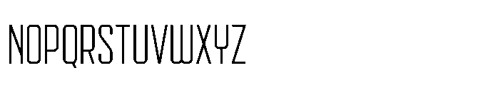 Lysto Rd Thin Font UPPERCASE