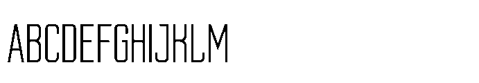 Lysto St Thin Font UPPERCASE