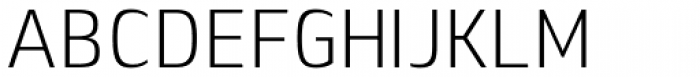 Lytiga Pro Condensed Light Font UPPERCASE