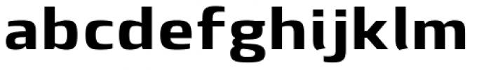 Lytiga Pro Extended Black Font LOWERCASE