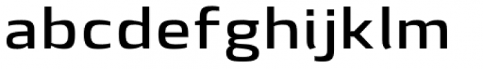 Lytiga Pro Extended SemiBold Font LOWERCASE