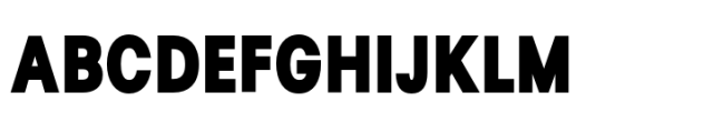 Lyu Lin Black Condensed Font UPPERCASE