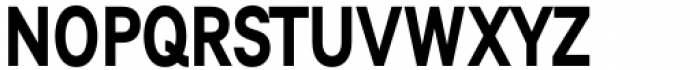 Lyu Lin Bold Condensed Font UPPERCASE