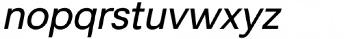 Lyu Lin Regular Italic Font LOWERCASE