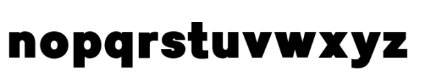 Lyu Lin Ultra Black Font LOWERCASE