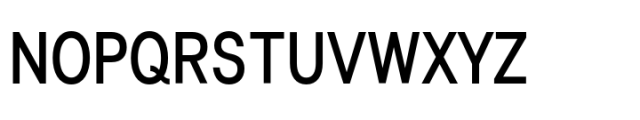 Lyu Lin Web Condensed Font UPPERCASE