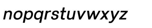 Lyu Lin Web Italic Font LOWERCASE