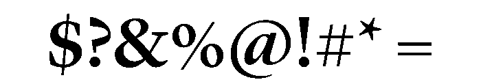 Lyon Arabic Display Medium Font OTHER CHARS