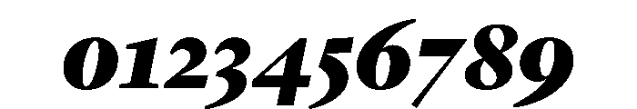 Lyon Arabic Slanted Display Black Font OTHER CHARS