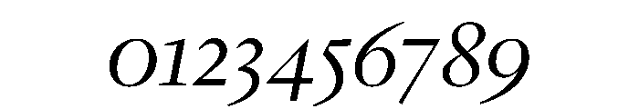 Lyon Arabic Slanted Display Light Font OTHER CHARS