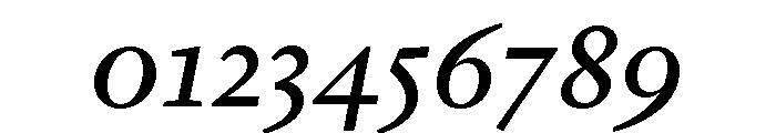 Lyon Arabic Slanted Text Regular No 2 Font OTHER CHARS