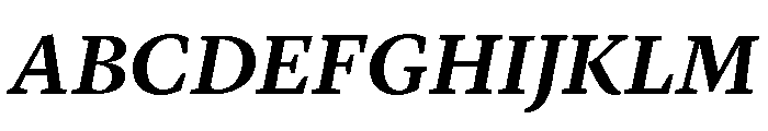 Lyon Arabic Slanted Text Semibold Font UPPERCASE