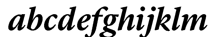 Lyon Arabic Slanted Text Semibold FONT