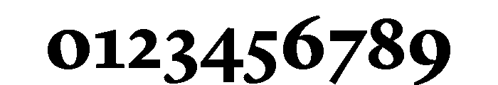 Lyon Arabic Text Bold Font OTHER CHARS