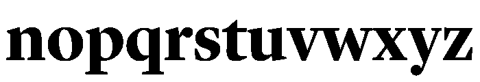 Lyon Display Bold Font LOWERCASE