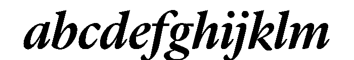 Lyon Hebrew Display Medium Italic FONT