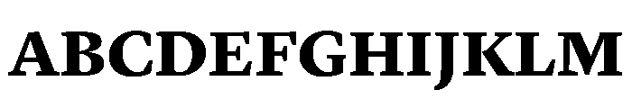 Lyon Hebrew Text Black Font UPPERCASE
