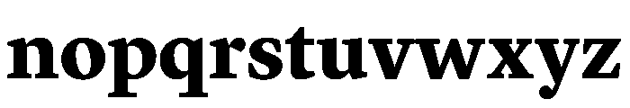 Lyon Hebrew Text Black Font LOWERCASE