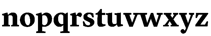 Lyon Hebrew Text Bold Font LOWERCASE