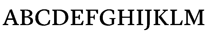 Lyon Hebrew Text Regular No 2 Font UPPERCASE