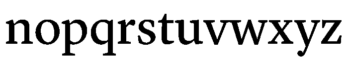 Lyon Hebrew Text Regular No 2 Font LOWERCASE