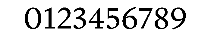 Lyon Hebrew Text Regular Font OTHER CHARS