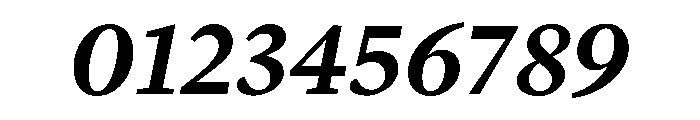 Lyon Hebrew Text Semibold Italic Font OTHER CHARS